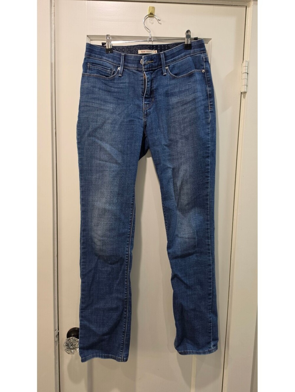 Levi's 525 Perfect Waist Straight Leg Jeans Size 8